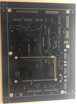 ENIG PCB with  4 layer black solder
