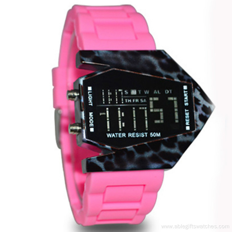 New Waterproof LED Electronic Watch Women Luminous Watches