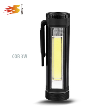aluminum 3aaa battery powered pen light/ pen type work light