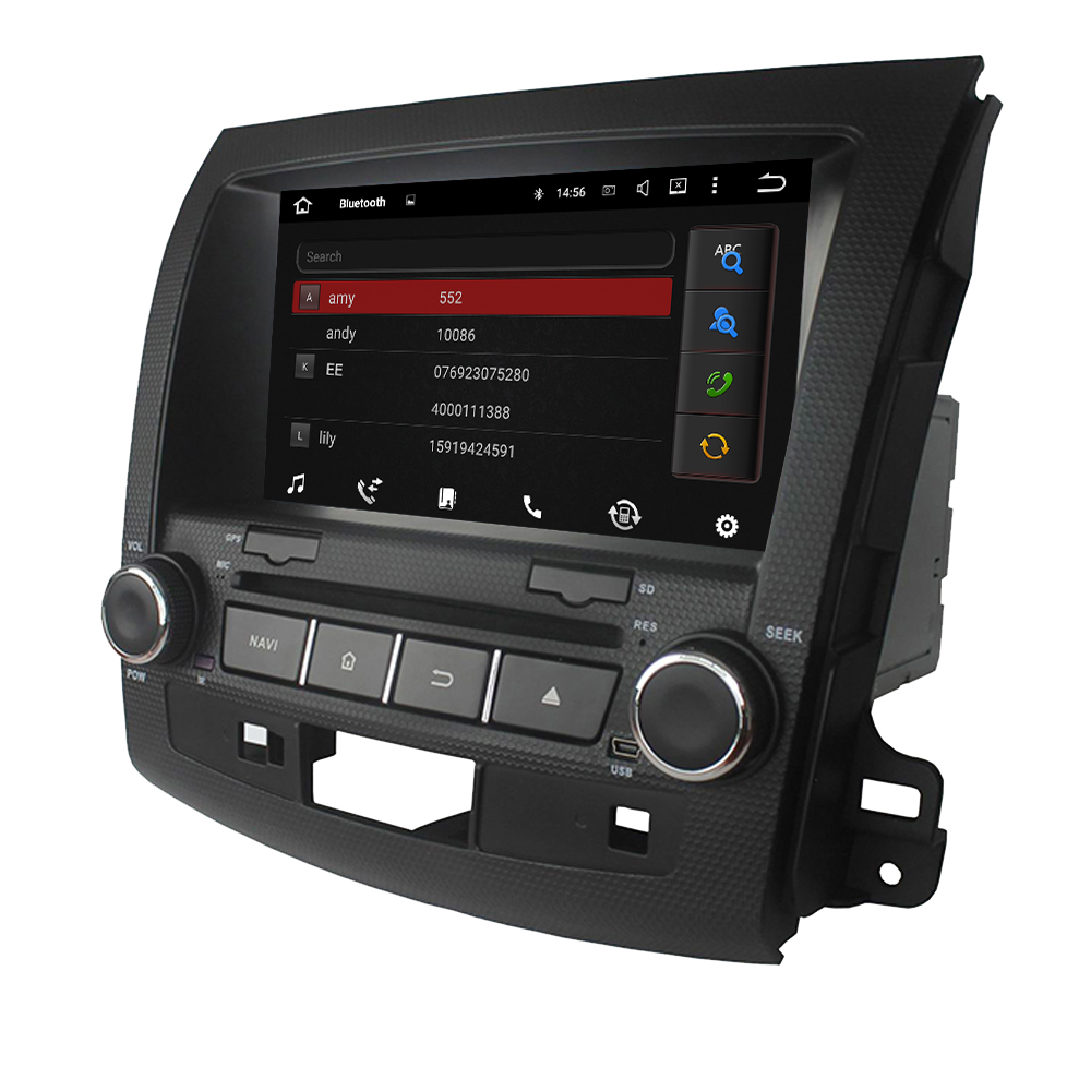 car DVD for Mitsubishi Outlander 2006-2012