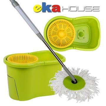 2012 Best 360 Degree Floor Mop With Plastic Mop Bucket