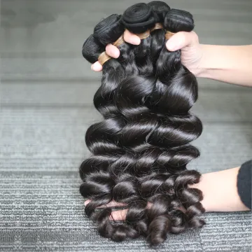 Brazilian Virgin Hair loose deep wave 9A Mink Brazilian Weave Bundles hair extension