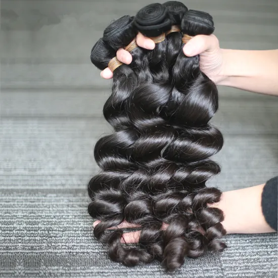 Brazilian Virgin Hair loose deep wave 9A Mink Brazilian Weave Bundles hair extension