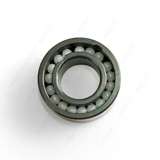 Cageless Si3N4 Rings 18 Zirconia Balls HXHV Full Complement Ceramic Ball Bearing for Fidget Spinner