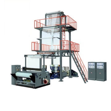 Double Screw PLA Biodegradable 3-Layer ABA High and Low Pressure Plastic Film Blowing Machine