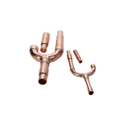 HENGSHI Refnet Copper Branch Pipe Fitting for Daikin Hitachi Midea VRV Air-Conditioning Systems
