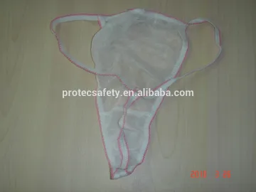 Good price for disposable non woven G-string for women