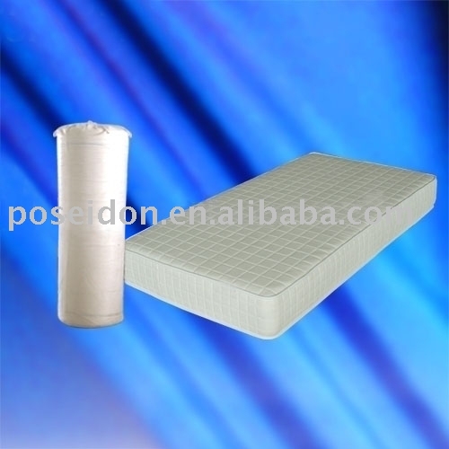 Roll memory foam mattress