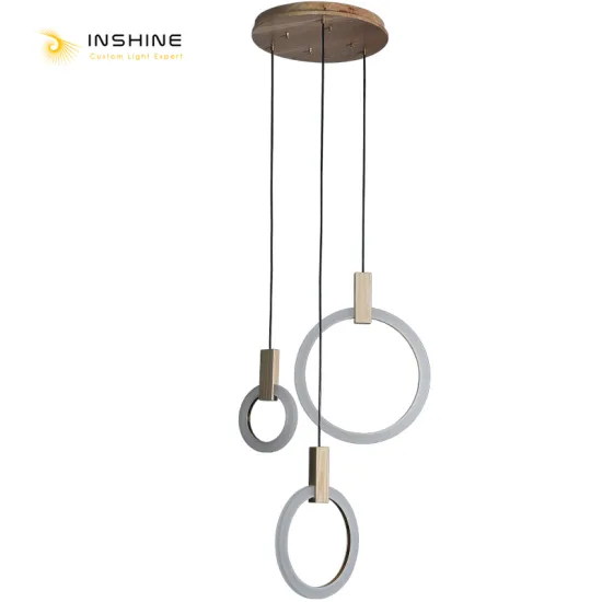 Small Hanging Wooden Pendantlamps