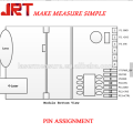 Modulo sensore di distanza laser ottico 512A 3.3V