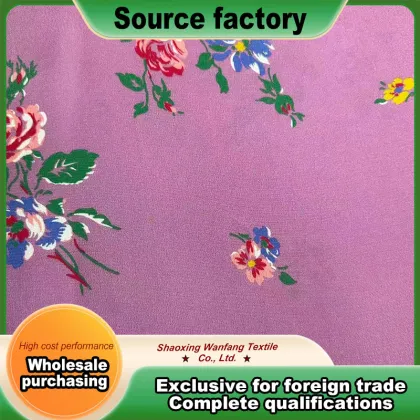 Large purple orchid flower print