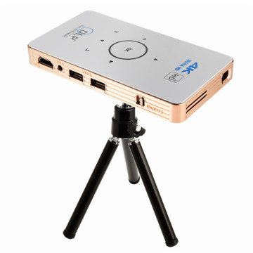2017 Newest Portable 2-Into-1 TV Box Android Micro Projector C6 Amlogic S905 Android5.1 Mini Projector