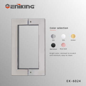 Eniking Flush-Mount Frameless Shower Door Handle
