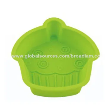 Silicone house shape cake mold