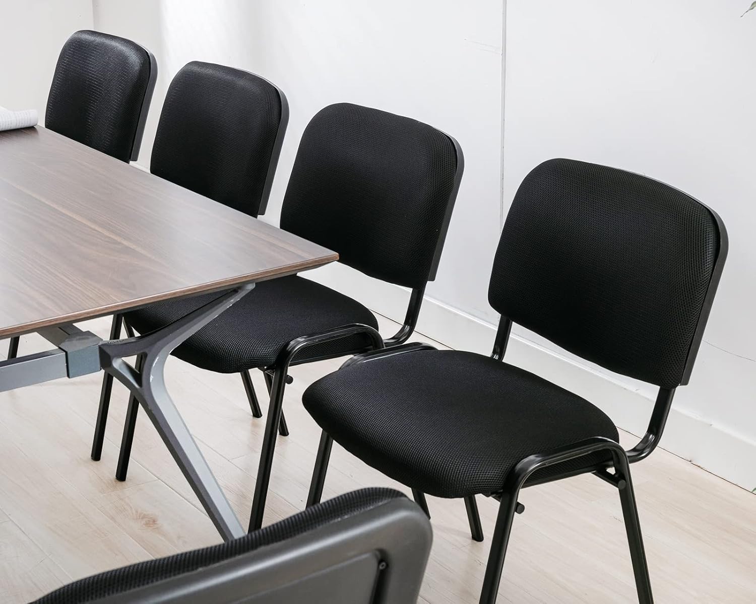 Stackable Chair with Metal Frame