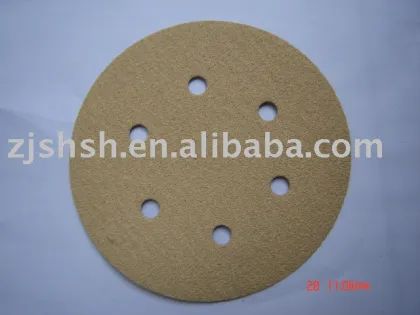 Velours-Backed disc/abrasive tools/sanding disc