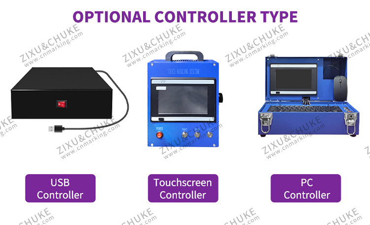 80*40mm pneumatic dot peen marking machine