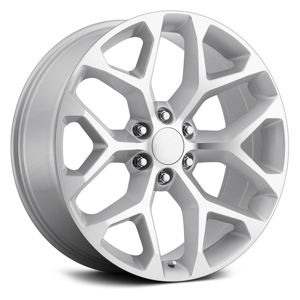 Chevrolet Truck Snowflake Replica Wheels Silver