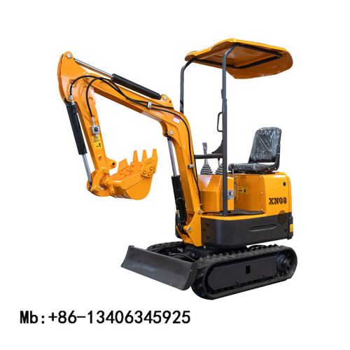 Micro excavador 0.8ton 1ton 1.2ton con cubo