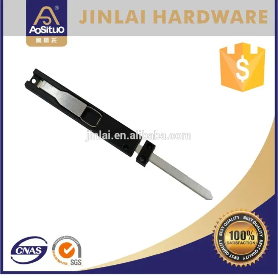 Zinc alloy slide window flush bolt door latch lock