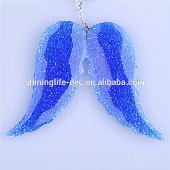 Big size angel's wings pendant new style colorful indoor decoration