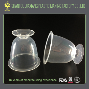 China supplier clear disposable plastic tea cups