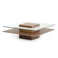 Tables basses contemporaines table basse en noix