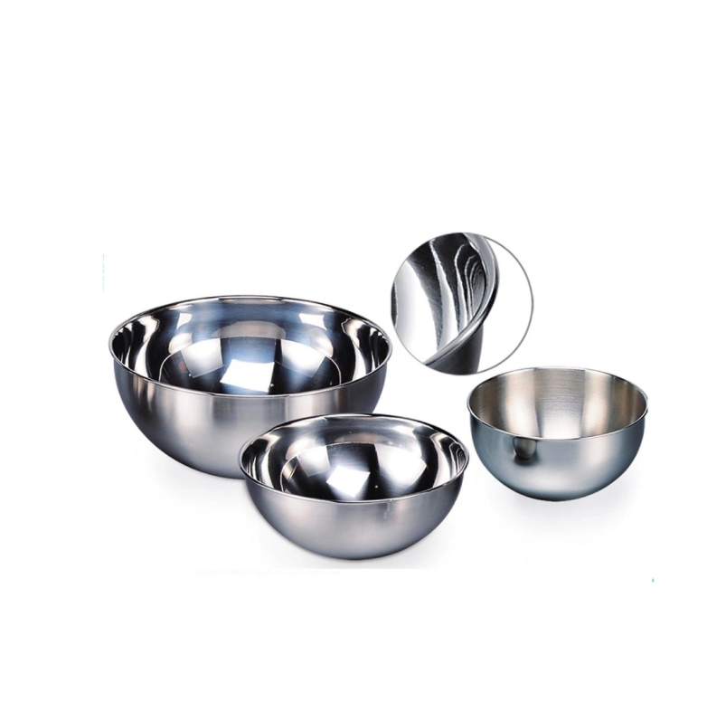 Stainless Steel Antibacterial Mixing Bowl