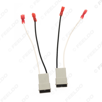 2pcs Car 2Pin Stereo Speaker Wire Harness Adaptors for Honda Accord