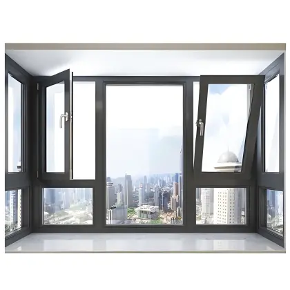 Aluminum Extrusion Profiles for Windproof, Soundproof Thermal Shield Windows and Doors