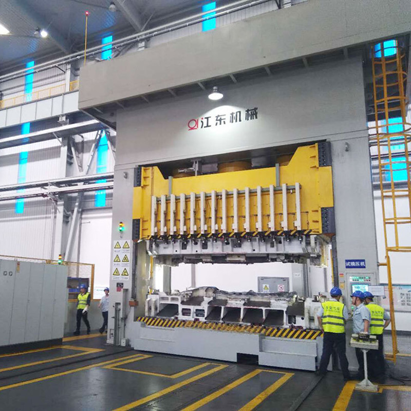 Die tryout hydraulic press