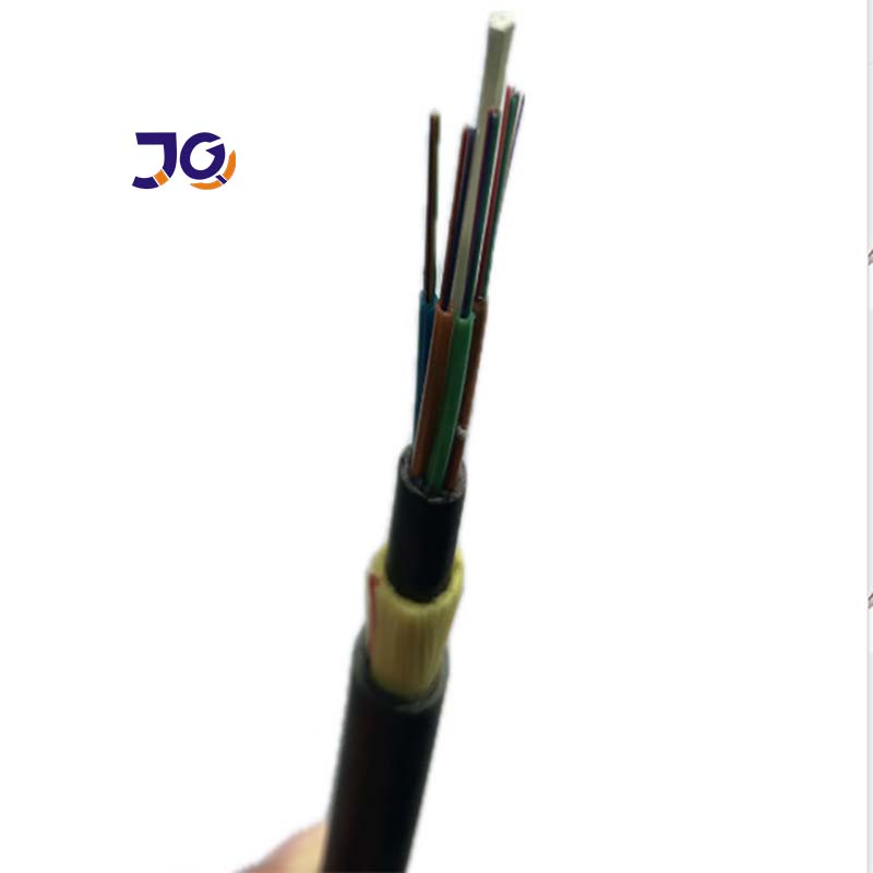 span100m double jackets 24 cores ADSS fiber optic