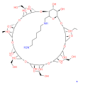 Mono- (6- (1,6-hexametilendiamina) -6-desoxi) -β-ciclodextrina CAS: 131991-61-2