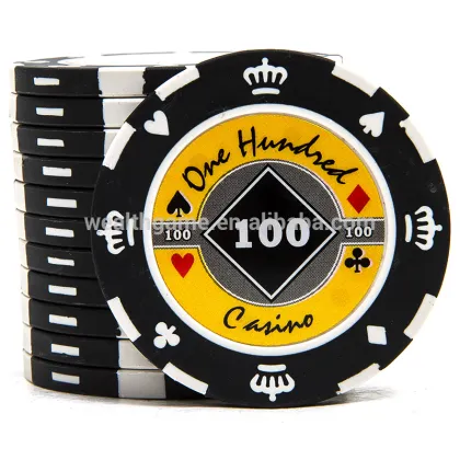 14g Two Tone New Crown Clay Poker Chip