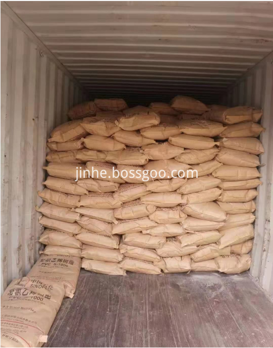 375MT SINOPEC  PVC RESIN S1000 LOADING