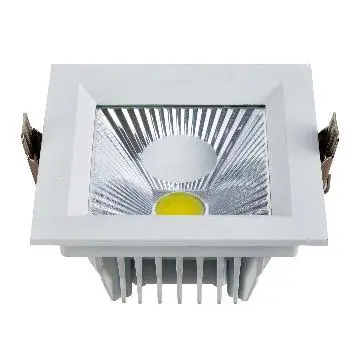 recessed square downlighter, cob downlighter for indoor lighting