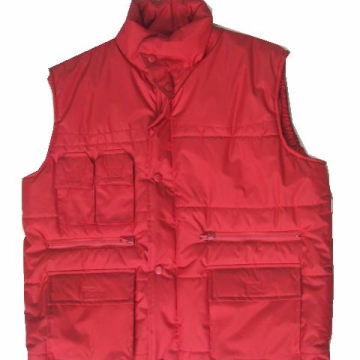 Chaleco acolchado de bajo precio para hombre de invierno.