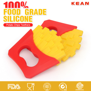 Wholesale BPA FREE Silicone Funny Teeth Toy And Best Teething Toy