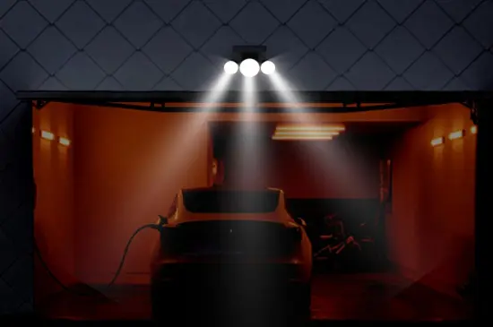 3 Heads Solar Outdoor LED Wall Lights 40LM~400LM