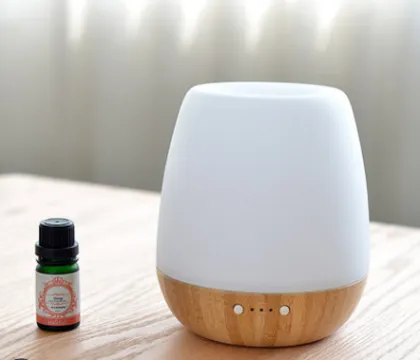 Mini Relaxing Aromatherapy Ultrasonic Humidifier with Mood Lighting