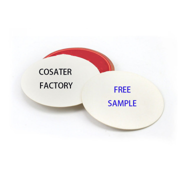 Popular Hot-Selling Drink Paper Coasters in White: Ideal for Cups and Dishes