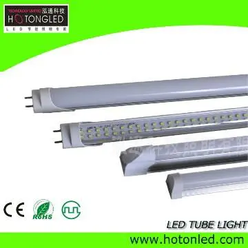 T8 18w Light Fixtures 1750lm Aluminum+PC warm white frosted cover