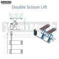 Low Profile Hydraulic Scissor Car Lift