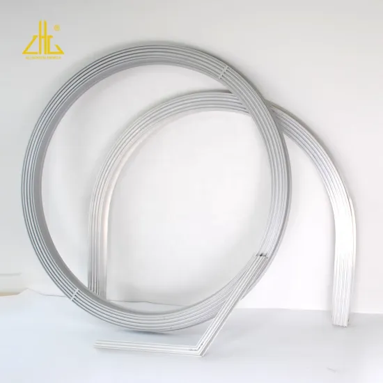 Bendable Round Aluminum LED Strip Profile for Making Machines
