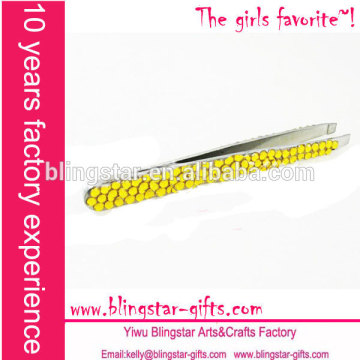 rhinestone gift cosmetic tweezer