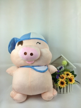 Excellent Plush Stuffed Pink Pig Pillow Pet