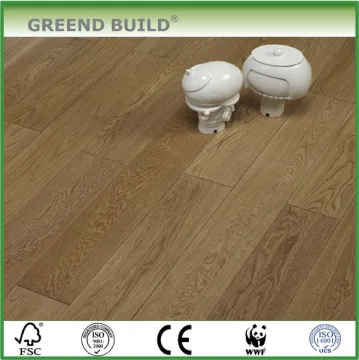 Natural White Oak Prefinished Solid Wood Flooring