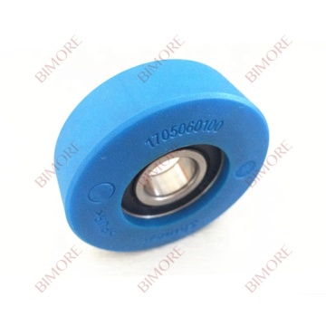 BIMORE 1705060100: Escalator Step Roller 75*23.5*6204RS Bearing 6204 - Escalator Spare Parts