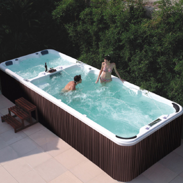 Swimming Pool Spa Combo Outdoor Garden Bathtubs & Whirlpool Outdoor Spa Tub