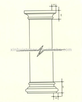 All kinds of Granite Pillar